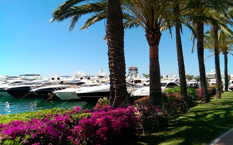 Puerto deportivo de Mallorca en Puerto Portals