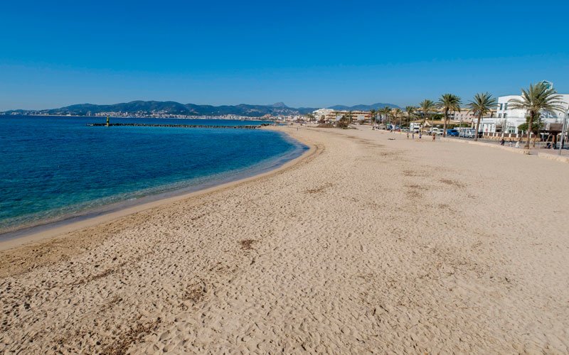 Ciudad Jardín beach