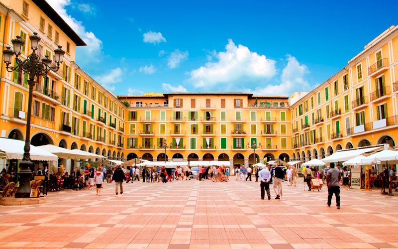 Plaza Mayor de Palma de Mallorca